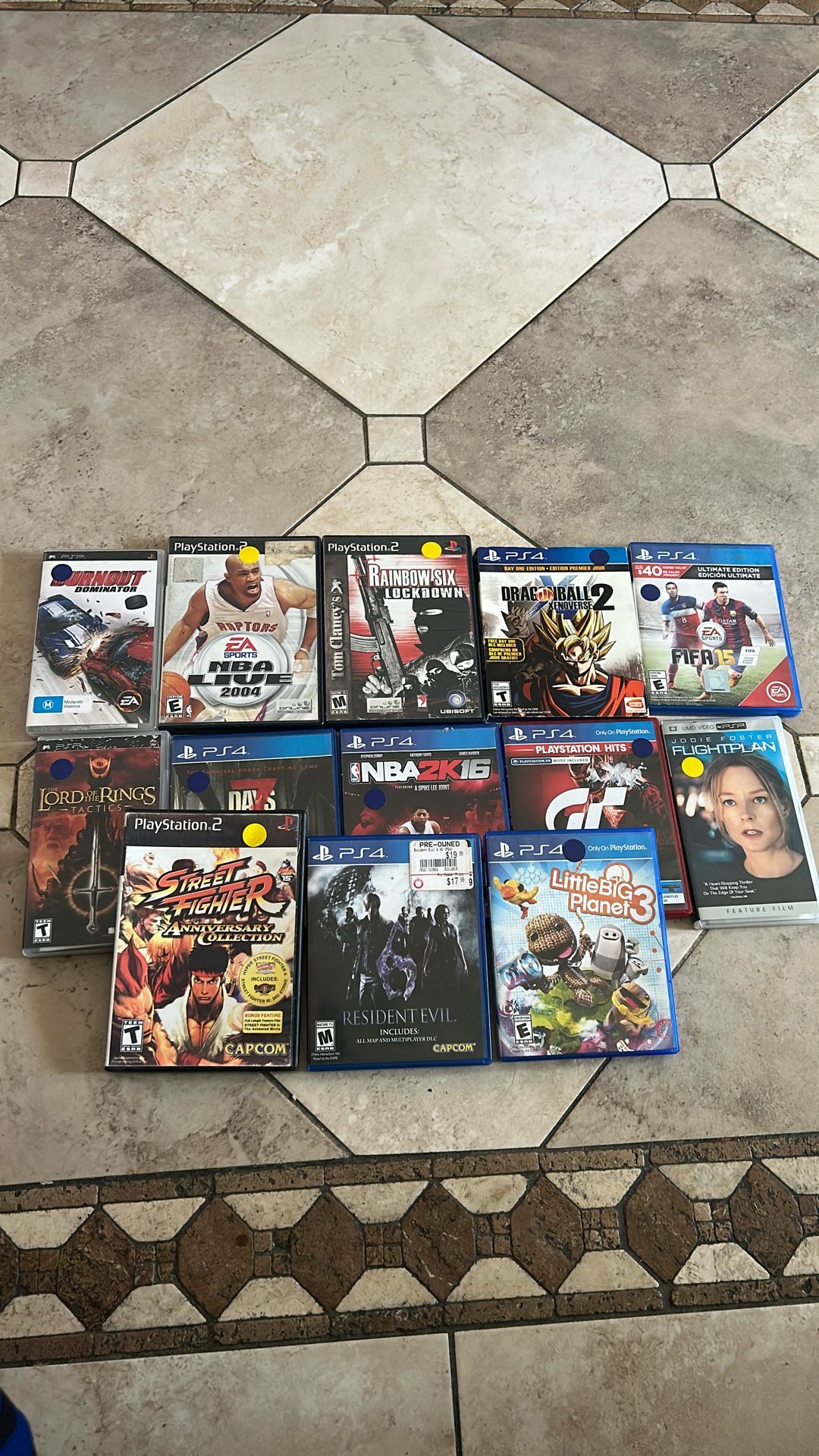 Ps2 PS4 PSP Games Movie