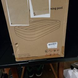 Blow Up Swimming Pool 120" X 72" X 22"
