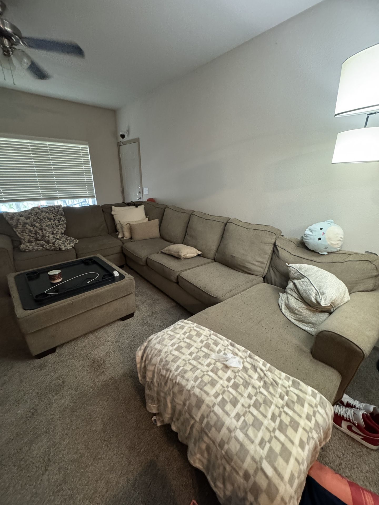 big comfy sectional couch - super comfy!