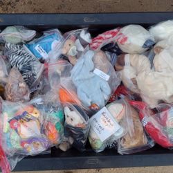 Collection Of Beanie Babies 