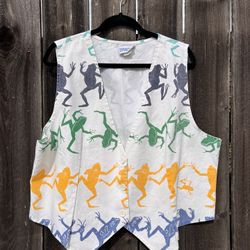 Vintage Frog Vest 
