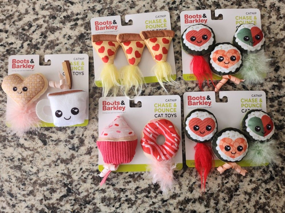 Boots & Barkley Catnip Chase And Pounce Cat Toys