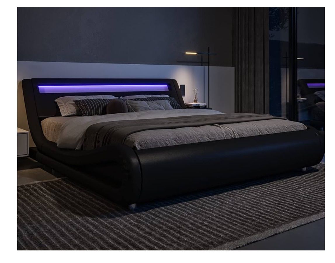 New Queen Size Bed With New Mattress