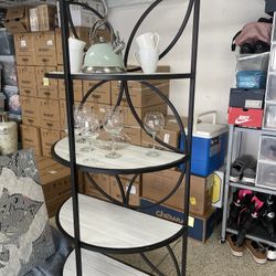 Modern Shelf Black And White 