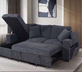 New sofa with pull out and free delivery, pay on arrival
