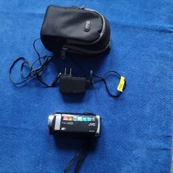 JVC GZ-EX250BU HD Camcorder – Great Condition!