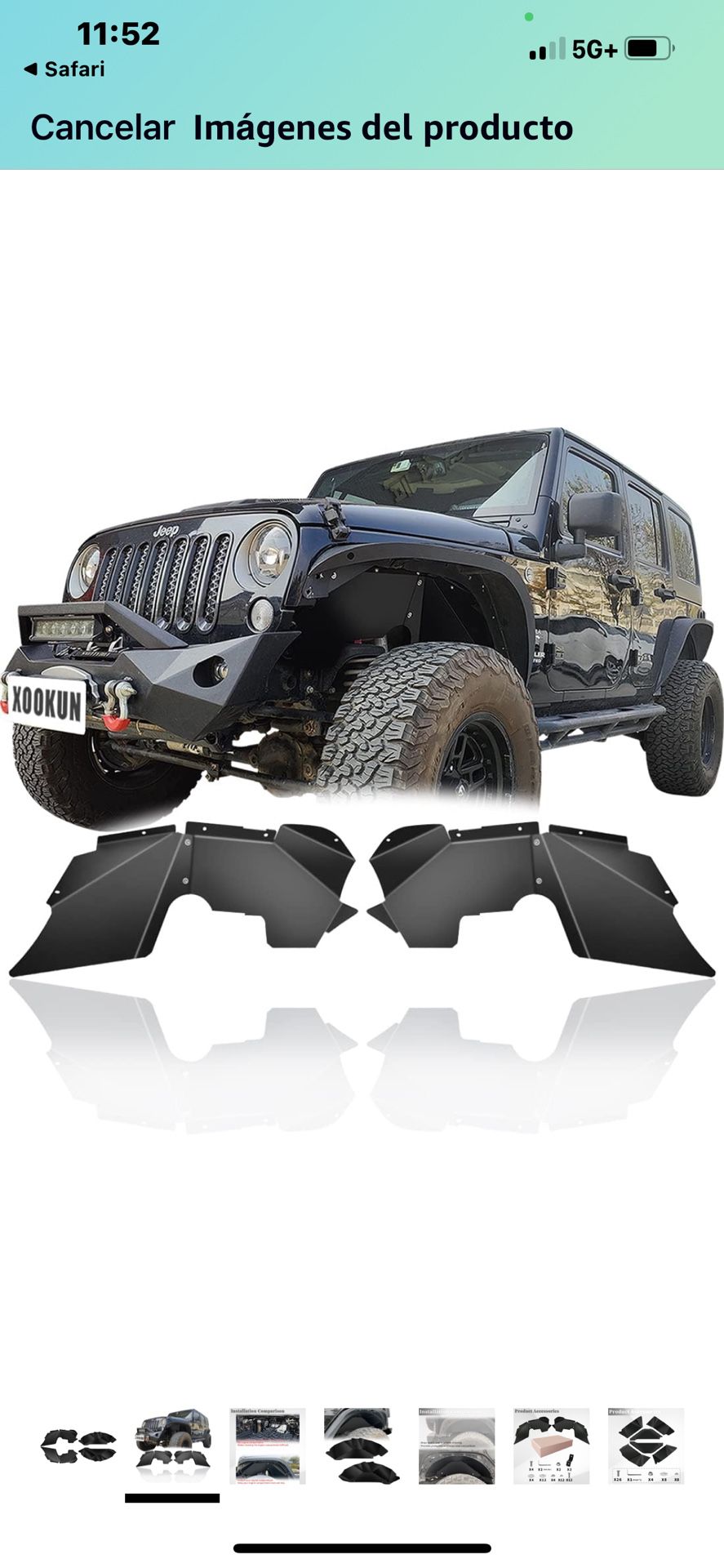 Front and Rear Fender Wheel / Jeep