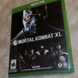 Mortal Kombat XL W/ Manual (Xbox One - Near Mint Condition)