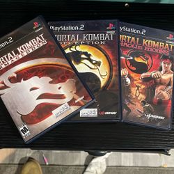 PS2 Mortal Kombat Trilogy 