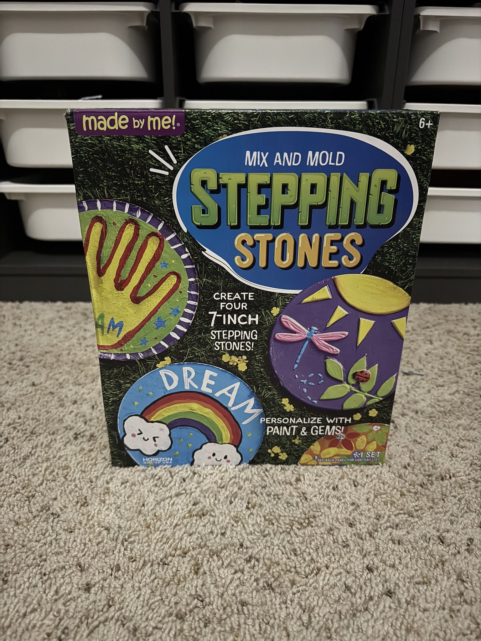 Made By Me Mix & Mold Stepping Stone Kit
