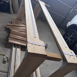 Calking Bed Frame/2 Twin Bed Frames 