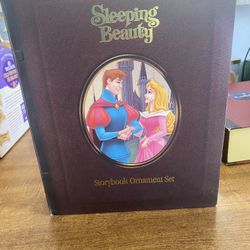 Disney’s Sleeping Beauty Storybook Ornament Set