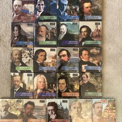 Classic Composers: A Set Of CD And Booklet, Brand New, Sealed