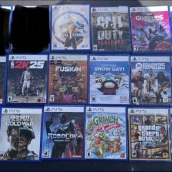 Ps5 Video Games-20 each 