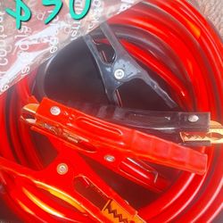 20' x4 Gauge Heavy Duty Booster Cable Jumping Start Cables Power Jumper with bag