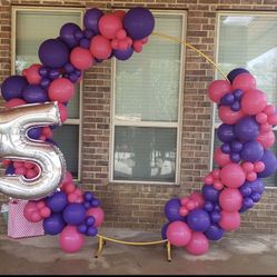 Arch Balloons - Happy Birthday 