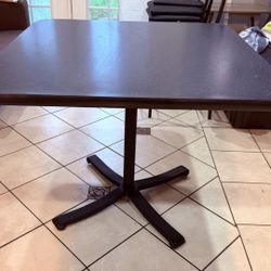 Metal Pedestal Table