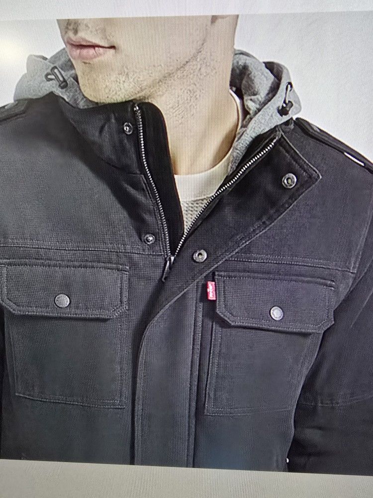 Mens Levi's coat size M new