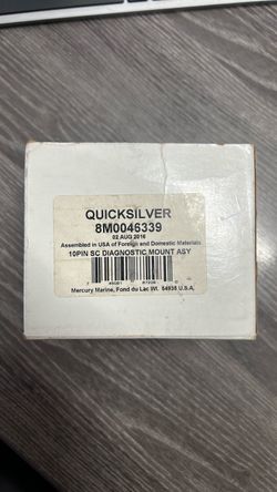 Mercury Outboards Smartcraft Diagnostics port