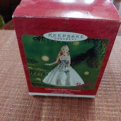 Celebration Barbie Ornament