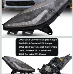 Headlights Corvette 2015-2019