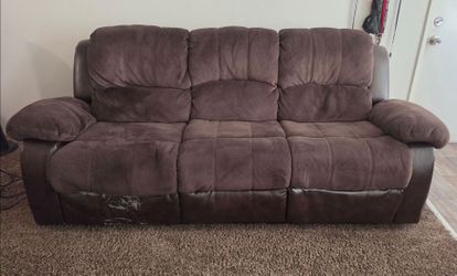Reclining couch set
