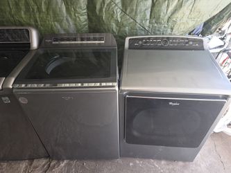 Whirlpool  Removable Agitator  And  Dryer  Electric  30 Day Warranty 