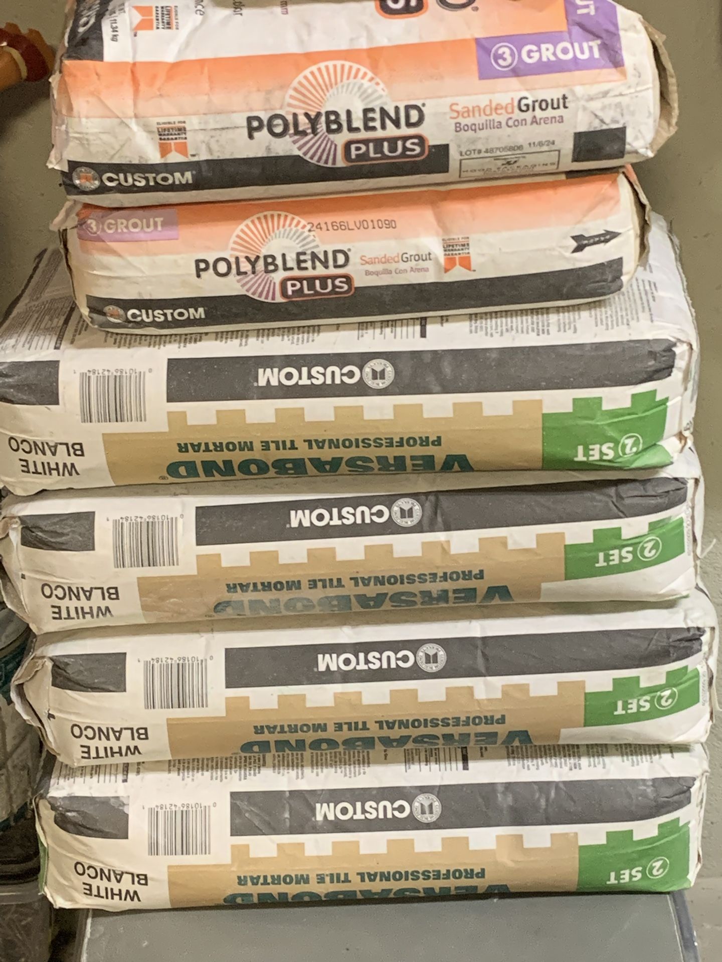 Grout And Tile Mortar
