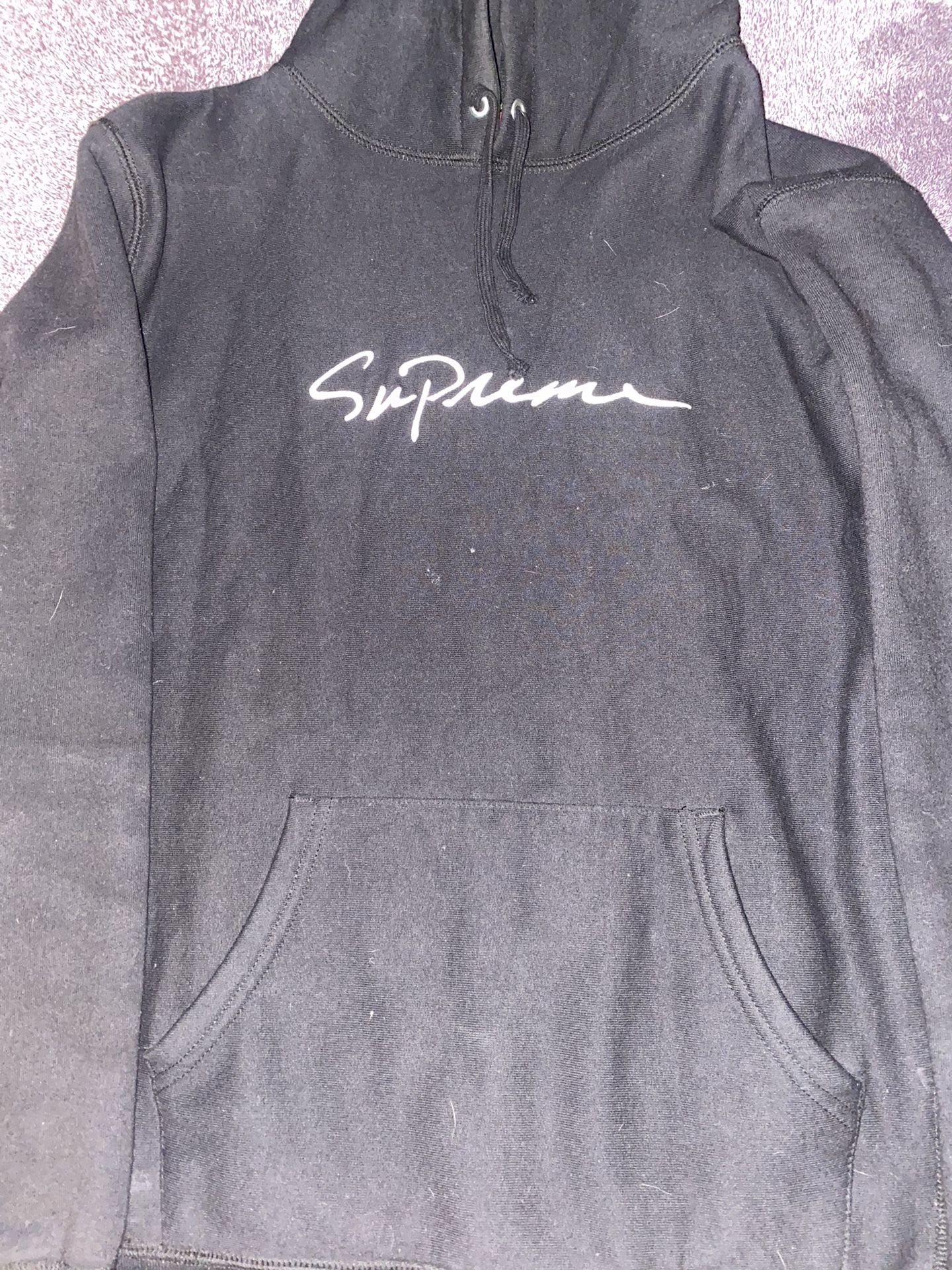 Supreme Script Hoodie