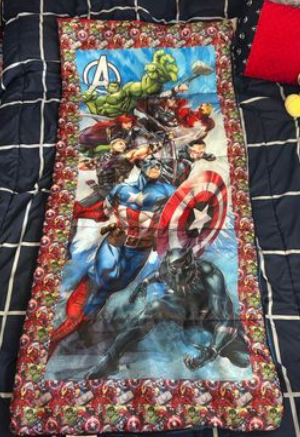 Avengers Sleeping Bag w/ Backpack 
