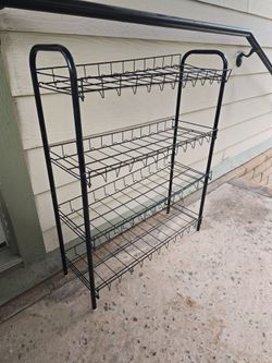4 level shoe rack