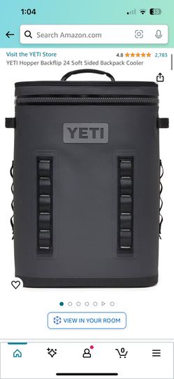 YETI Hopper Backflip 24 Soft Sided Backpack Cooler(New)