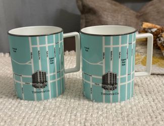 Tiffany & Co. Manhattan Map Mugs