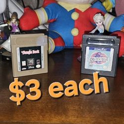 Nintendo Gameboy Games $3 Each 