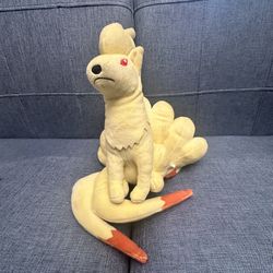 Pokemon Ninetales Plush 10"Inches 2009