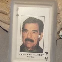 Iraq Most Wanted Playing Card Like New 