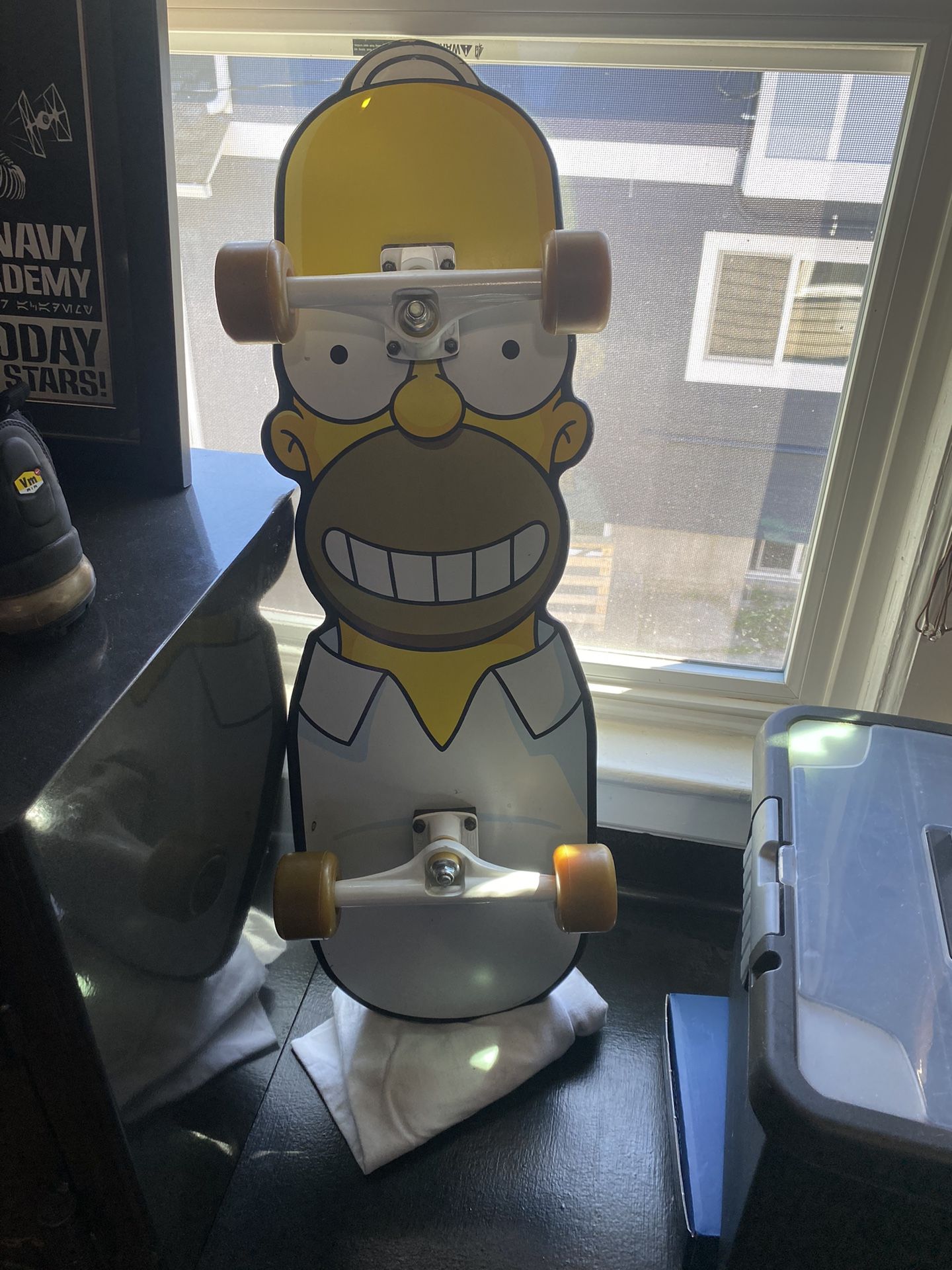 Homer Simpson Santa Cruz Skateboard