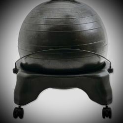 Mobile Stability Ball Chair/Stool