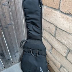 Fender Guitar Carry Case And Vinci Electric Guitar