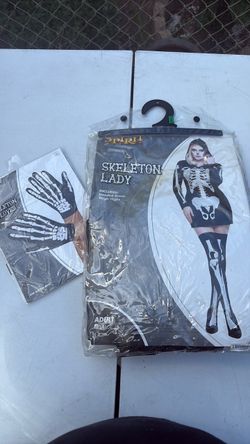 Skeleton lady Halloween costume 💀