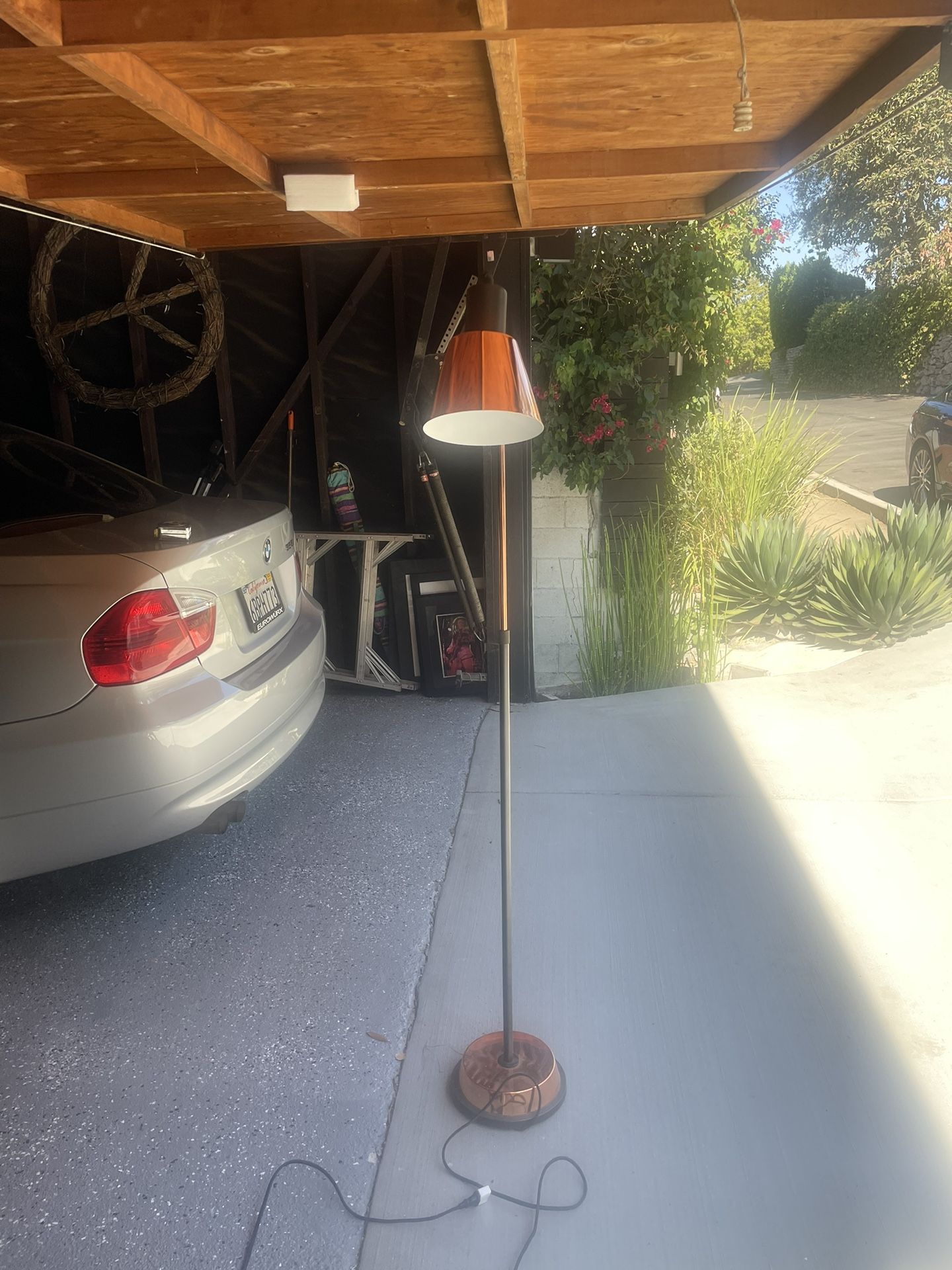 Rejuvenation Cylinder Task Floor Lamp (Copper)