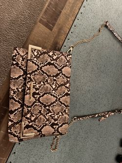 Steve Madden Snakeskin Cross body purse