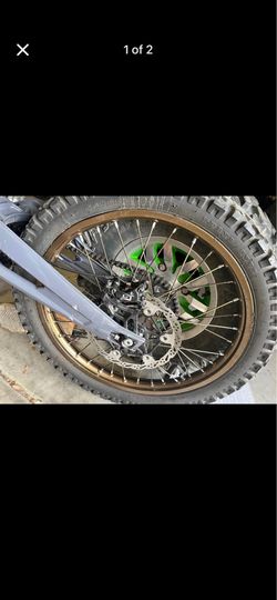 Powder coated surron wheels