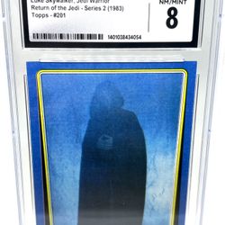 LUKE SKYWALKER, JEDI WARRIOR 1983 Star Wars Return of the Jedi- Series 2 #201