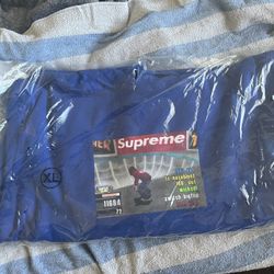 SUPREME X THRASHER ROYAL BLUE XL *authentic*