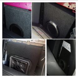 Toyota Tacoma 10” L7T Kicker Or 10" Massive Subwoofer And Box