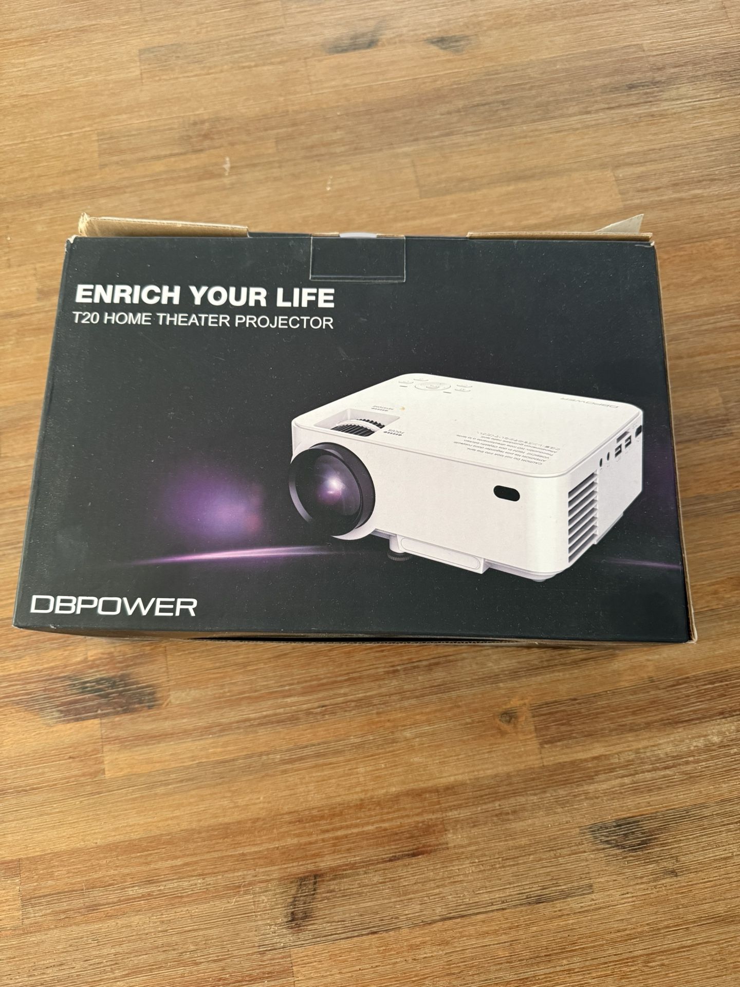 DBPOWER T20 Home Theater Projector – Great Condition