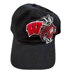 Zephyr NCAA Wisconsin Badgers Snapback Hat Flat Bill, Adjustable NWT
