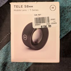 58mm Photographer Lens Attachment For Smartphone