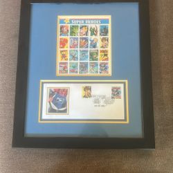 Limited Edition Dc Comics Superhero Stamps
